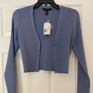 Blue Cardigan